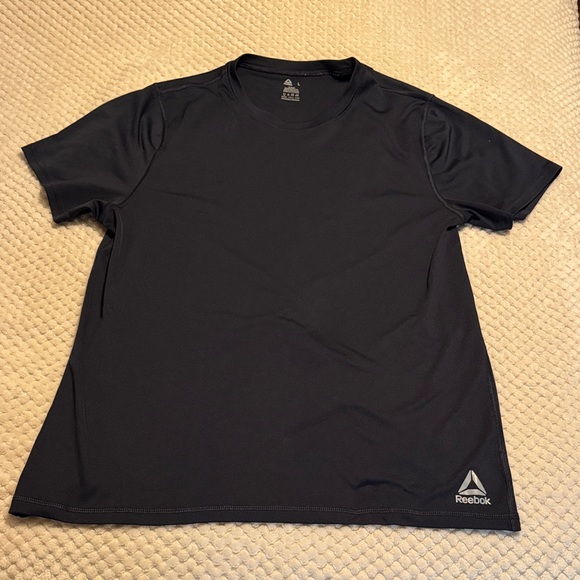 Reebok Men's Navy Athletic Tee - Picture 1 of 10